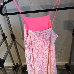 Pins and Needles Pink Lace Dress.